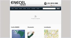 Desktop Screenshot of enecelinox.com.br